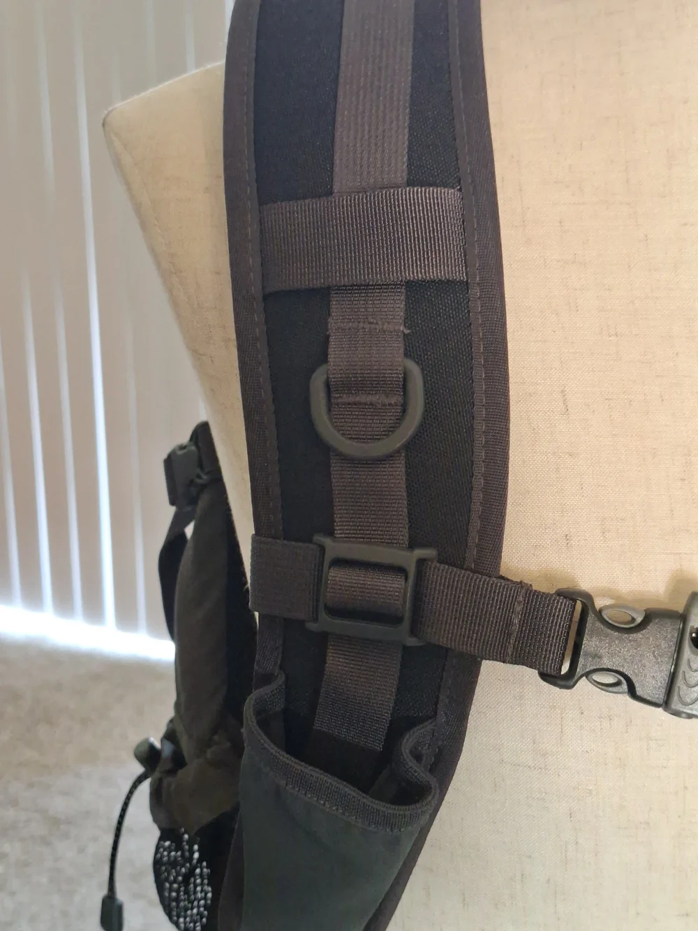 The North Face Men’s Gray and Orange Recon Backpack